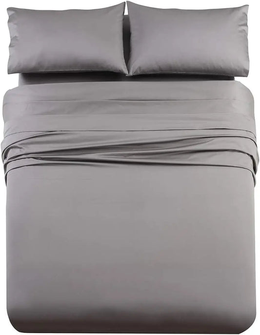 Sateen Sheet Set Made in USA Smooth Luxurious Bedding