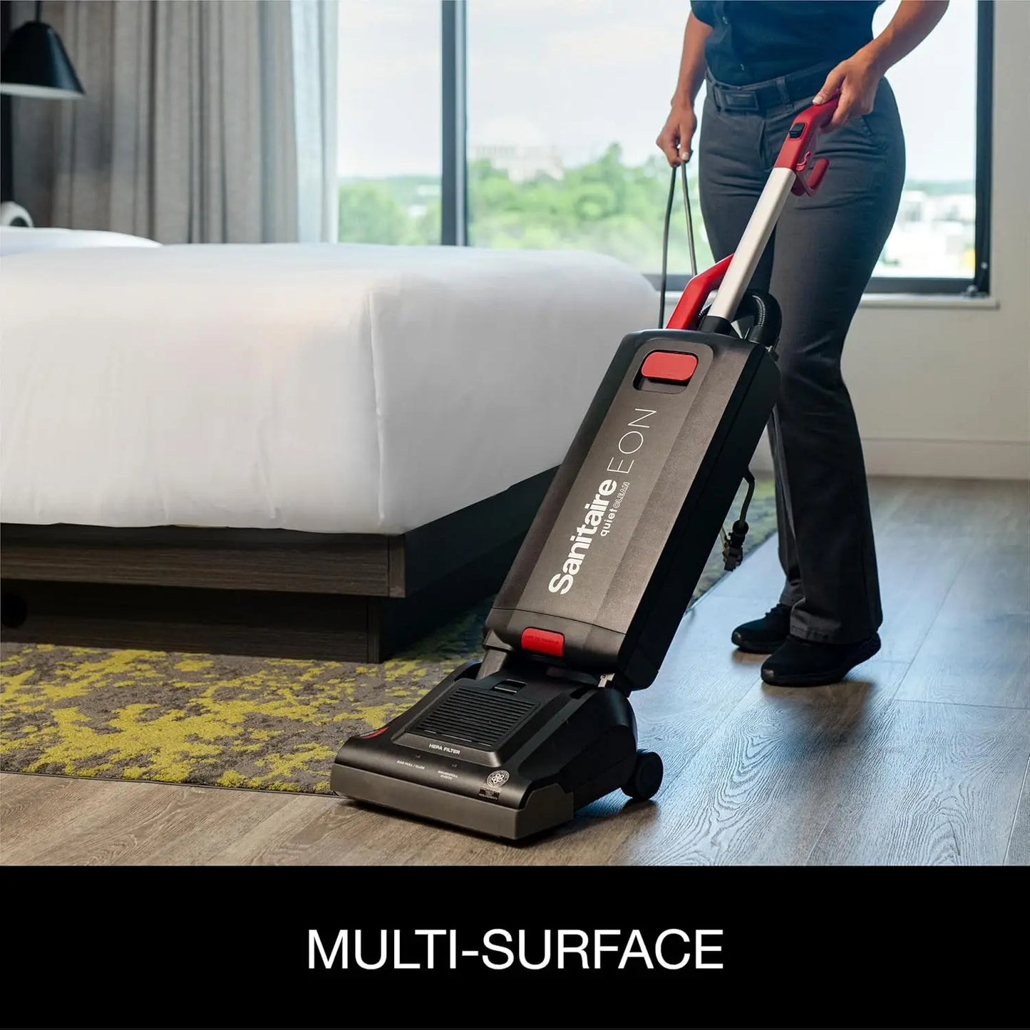 XMSJ Commercial Upright Vacuum Cleaner SC5500B Powerful Suction