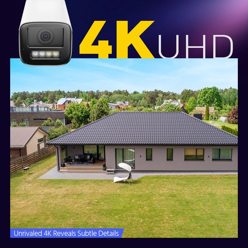 Annke 4K 8MP Varifocal IP Camera Dual Light Human Surveillance