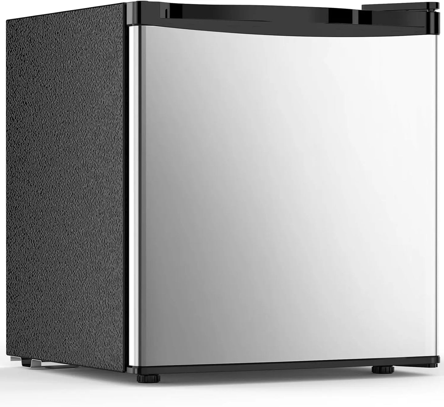 XMSJ Compact Mini Fridge With Freezer Ultra Quiet Energy Efficient