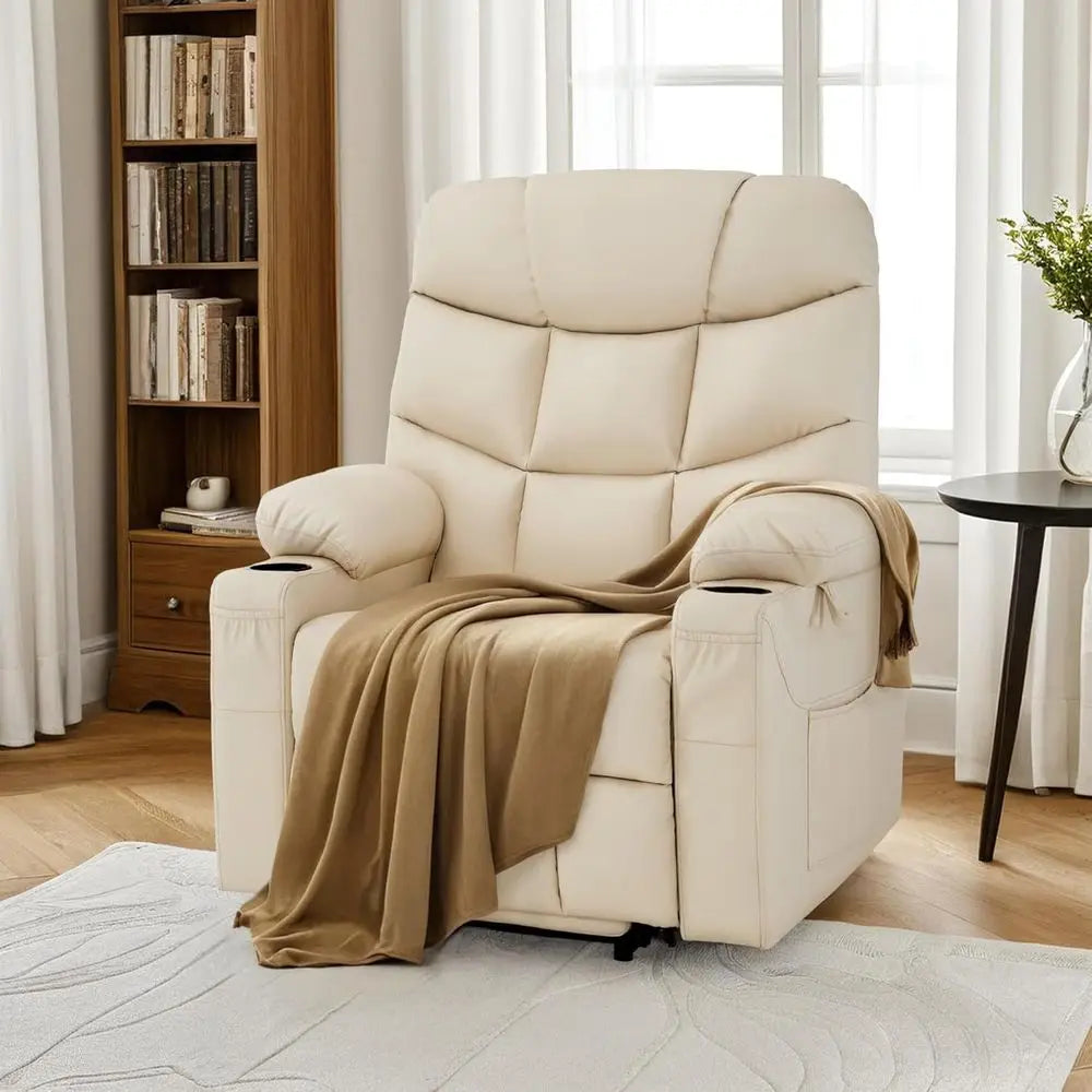 Power Lift Recliner For Elderly With USB Charging Ports
