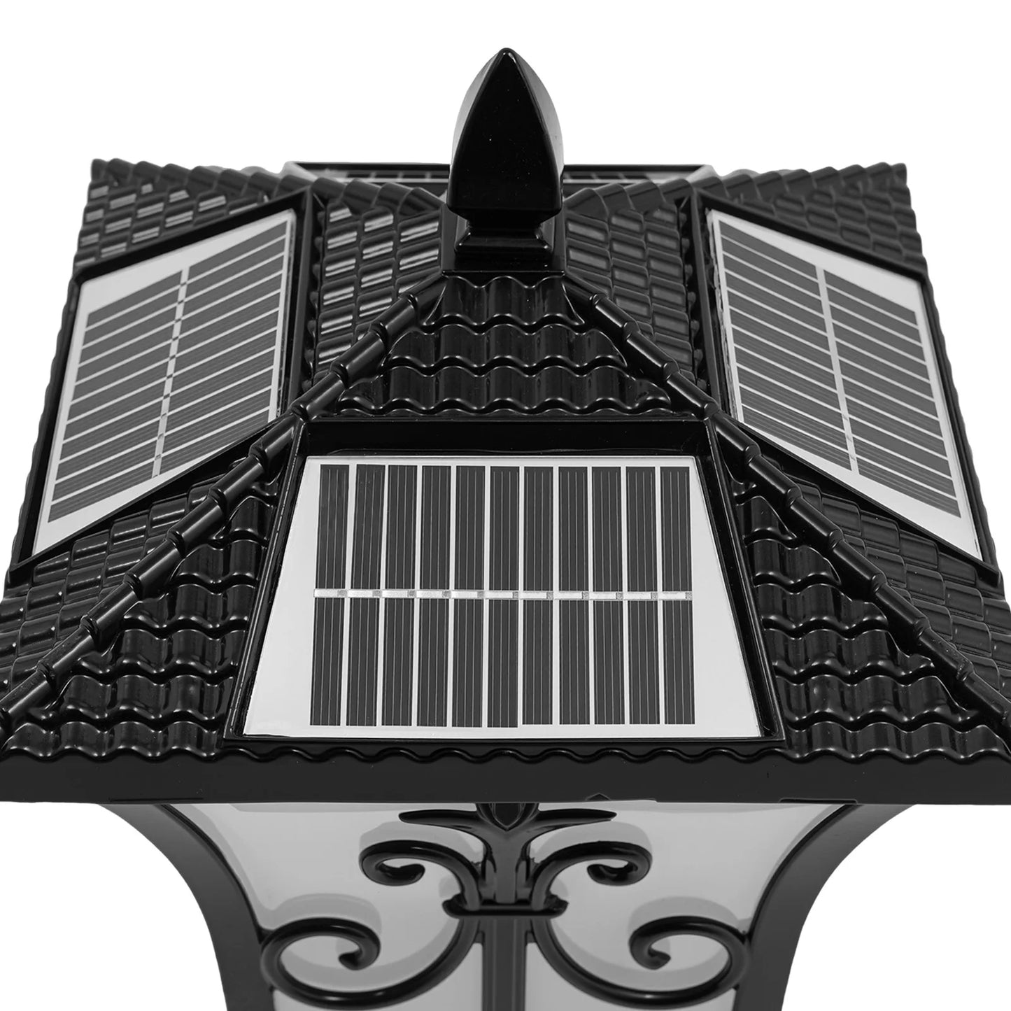 Outdoor Solar Post Light IP44 Waterproof Garden Pillar Lamp