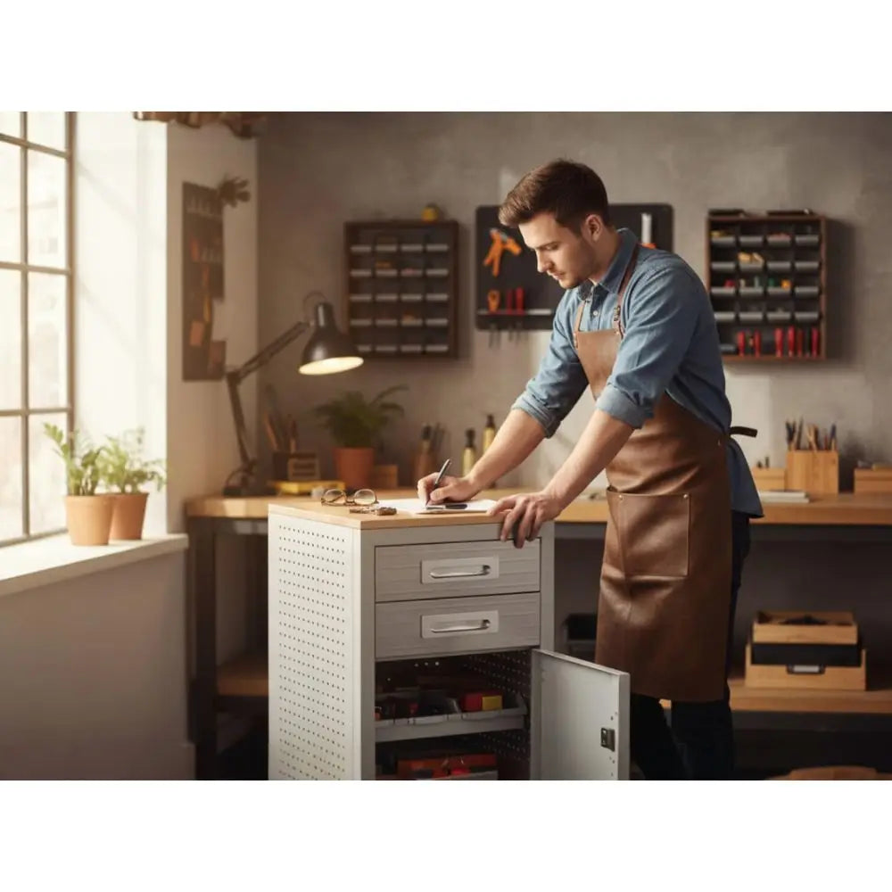 YTYIN Duty Rolling Storage Cabinet With Wheels And Drawers Garage
