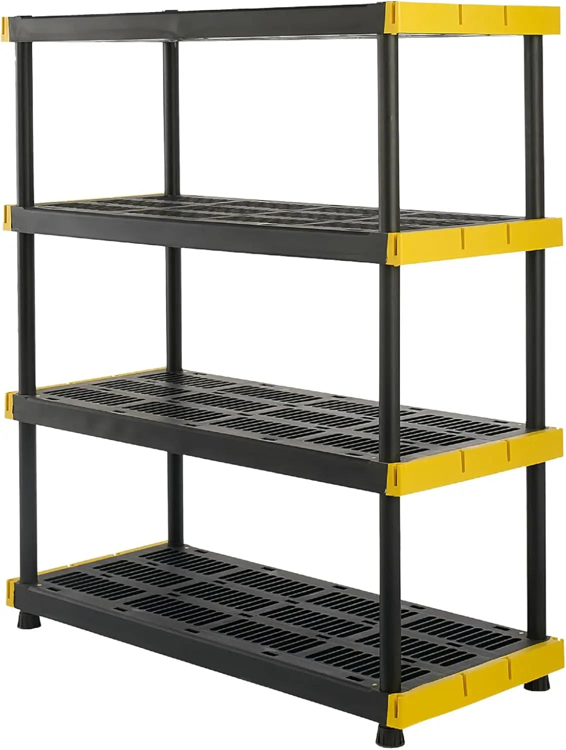 Indoor Outdoor Heavy Duty Plastic Storage Shelving Rack