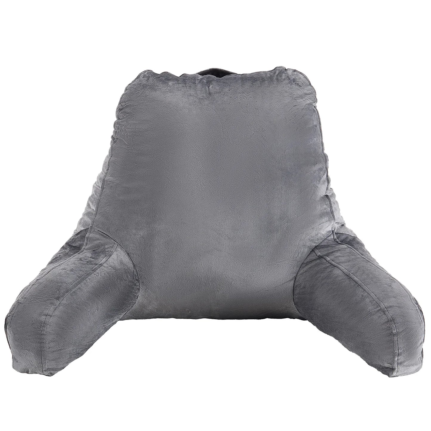 SucceBuy Reading Pillow With Shredded Memory Foam Pockets And Handle