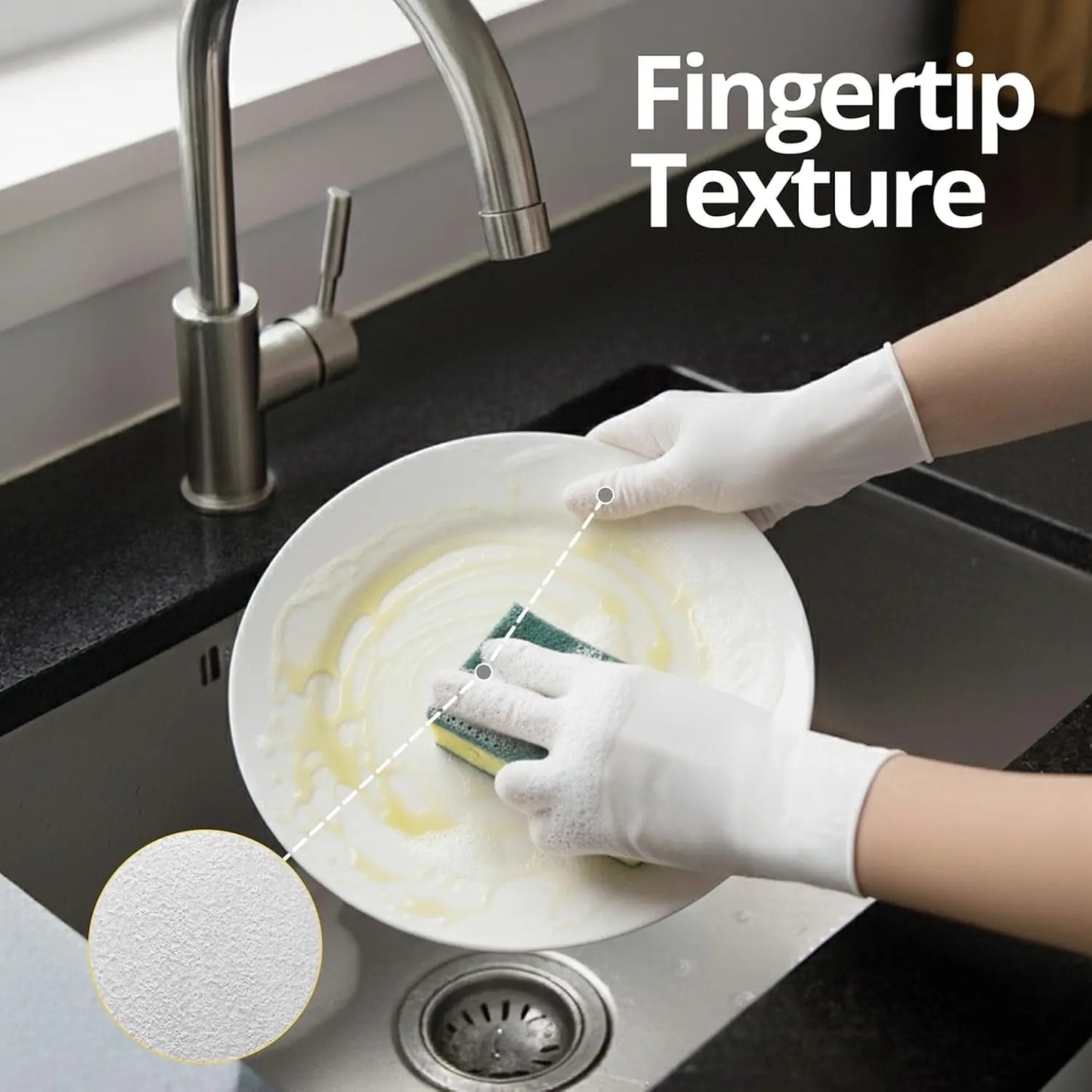 Disposable Nitrile Gloves 100 Pack Latex Free Powder Free