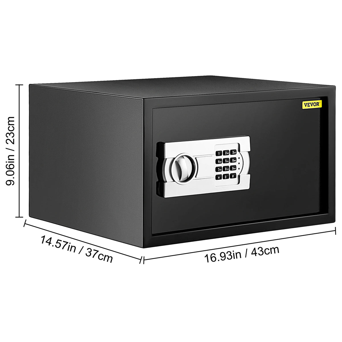 Electronic Safe Deposit Box With Digital Access And Hidden Storage