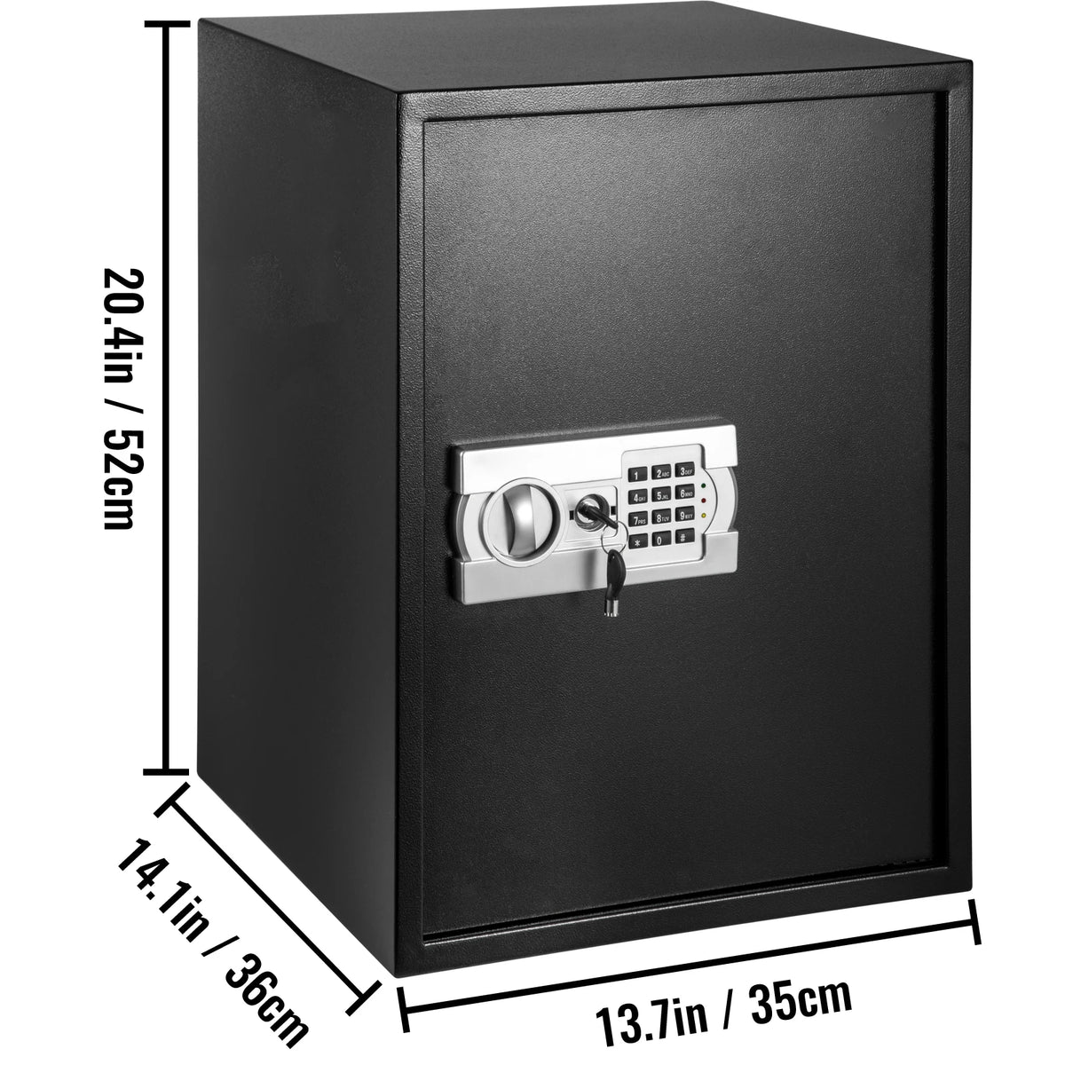 Electronic Safe Deposit Box With Digital Access And Hidden Storage