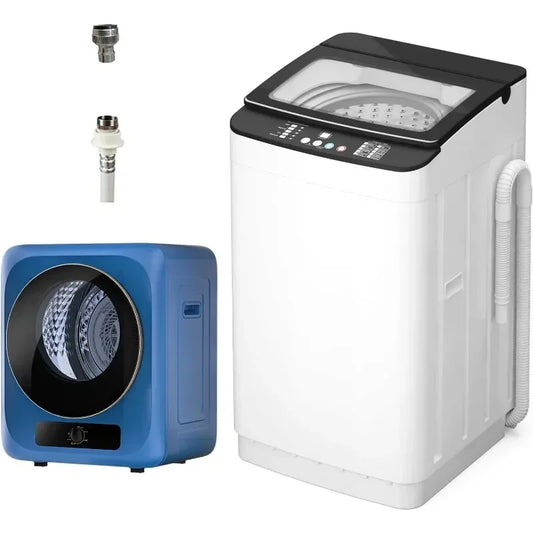 Portable Washing Machine And Dryer Set Fully Automatic Stainless Steel