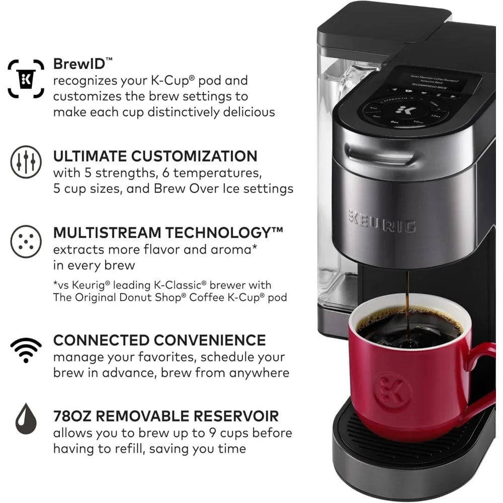 Keurig K-Supreme Plus SMART Coffee Maker BrewID and MultiStream Technology