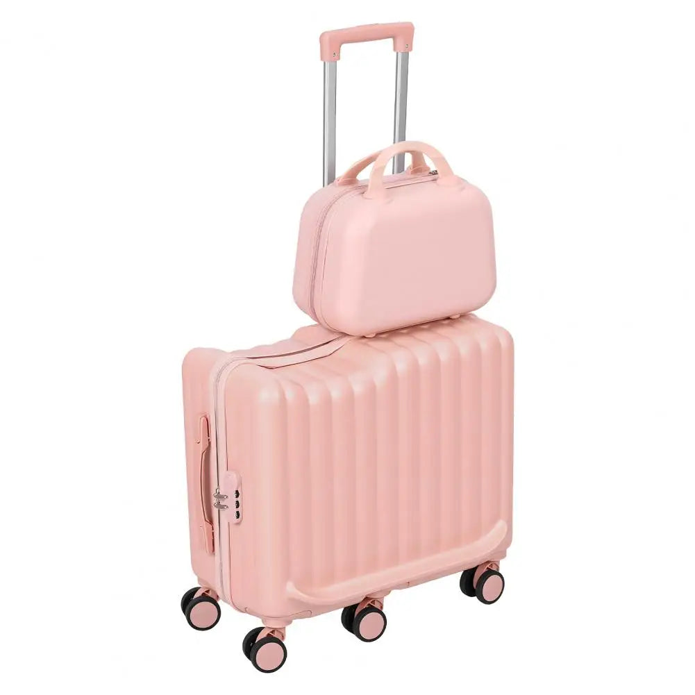 Kids Foldable Pedal Ride On Hardshell Spinner Luggage Scooter For Travel