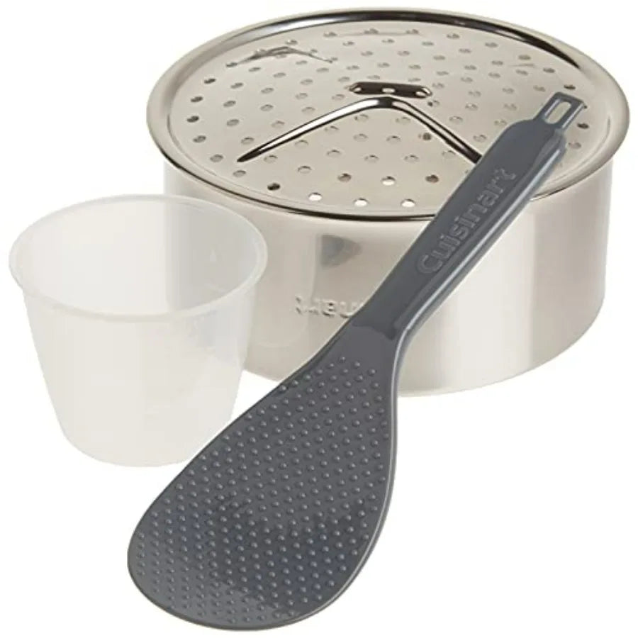 Stainless Steel Rice Cooker With Easy Clean Surface