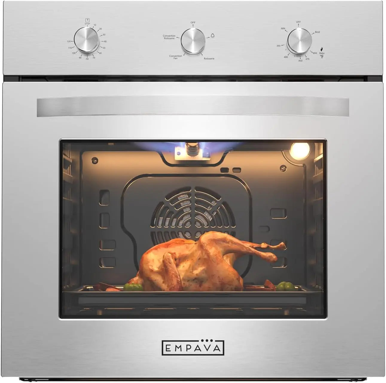 XMSJ Built In LPG Wall Oven With Convection And Rotisserie