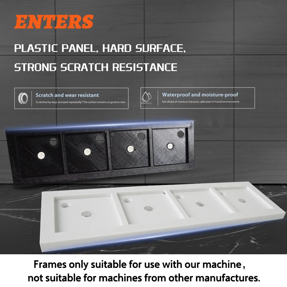 Blank Magnetic Photo Frames For Refrigerator Picture Inserts