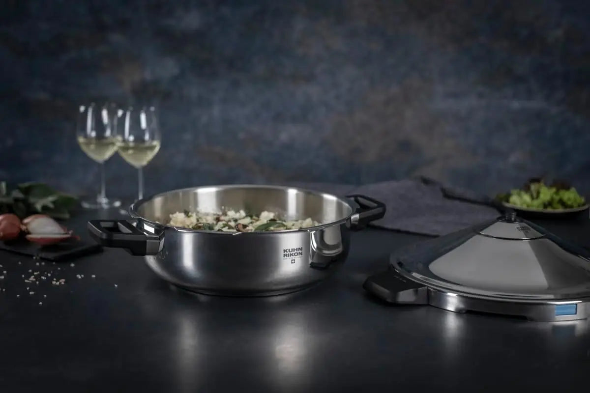 XMSJ Stainless Steel Pressure Cooker With Non Stick Inner Pot