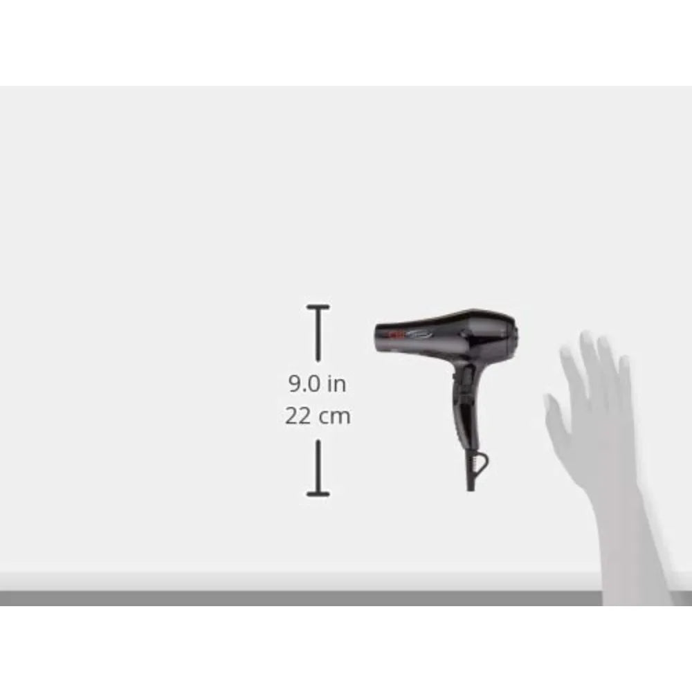 CHI Ceramic 1875W Hair Dryer With Concentrator Nozzle