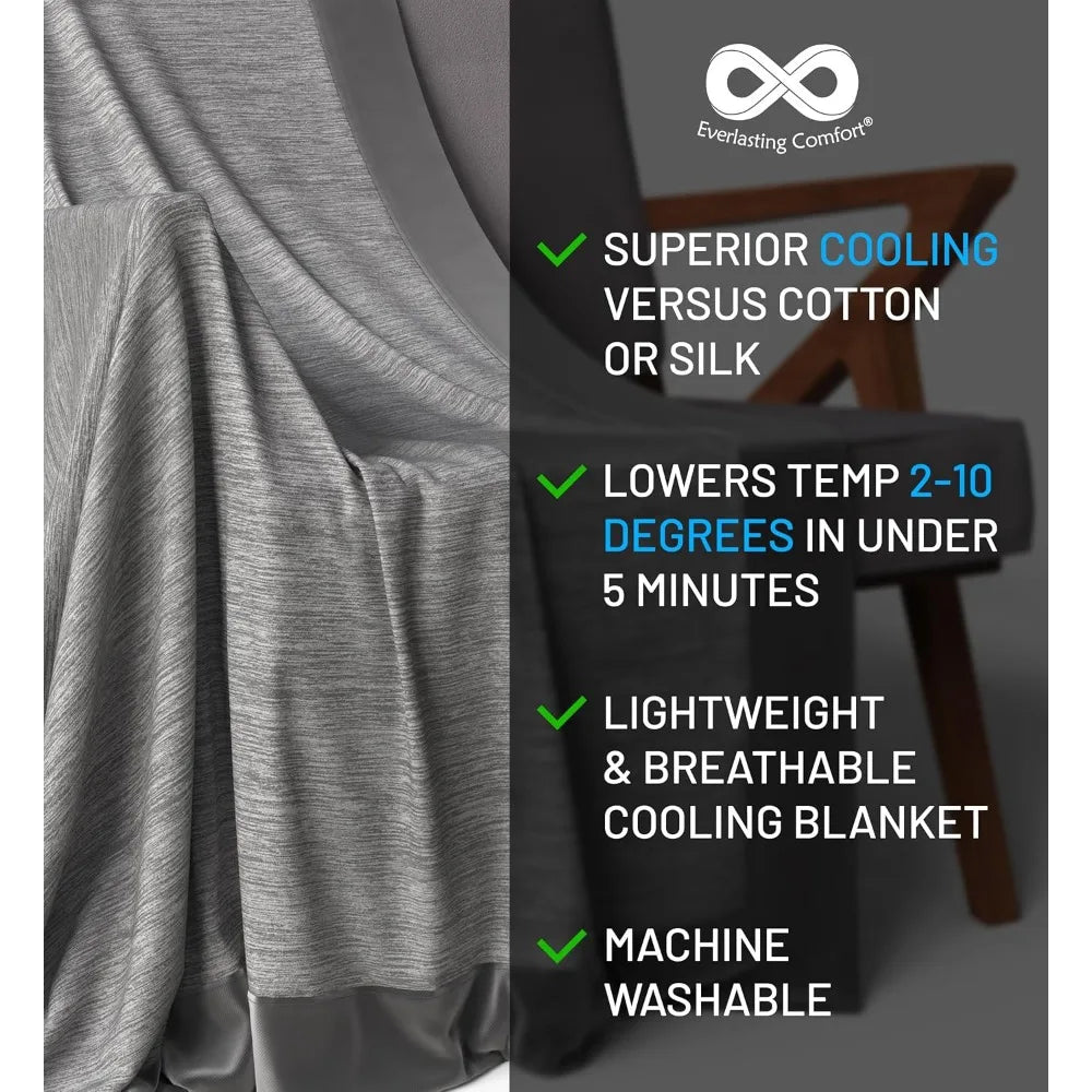 NBVCX Enduring Comfort Cooling Blanket For Warm Sleepers