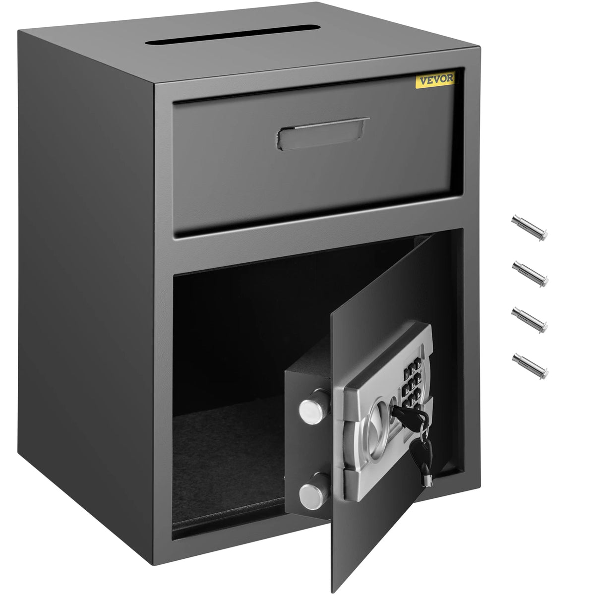 VEVOR Electronic Safe Deposit Box Drop Slot Hidden Piggy Bank