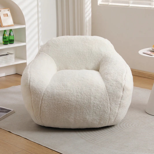 Beanbag Chair With Memory Foam Filler For Living Room Bedroom