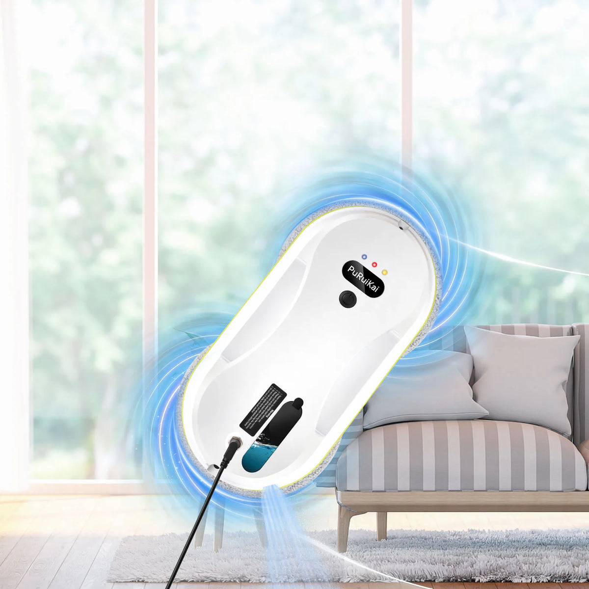 PuRuikai Automatic Window Cleaning Robot With Remote Control