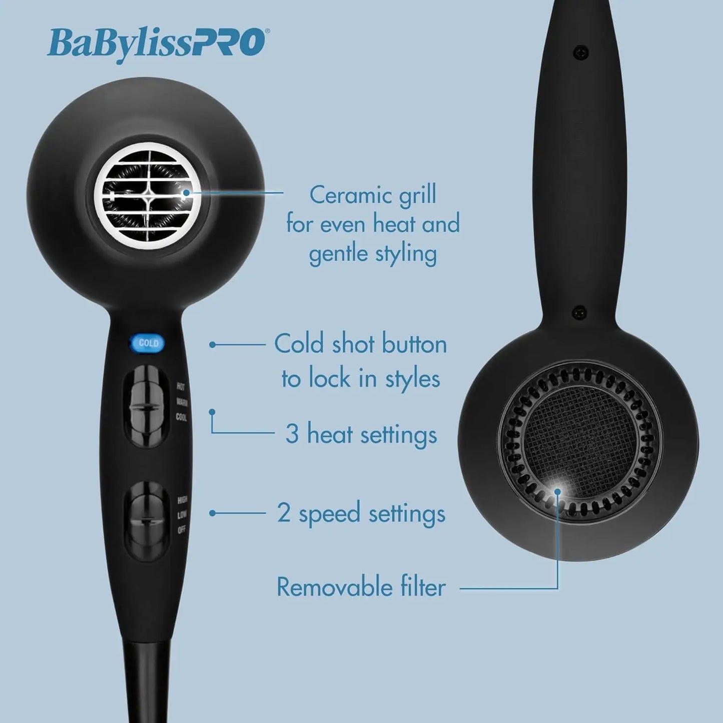 XMSJ Xtreme Performance Hair Dryer With Advanced Heat Control