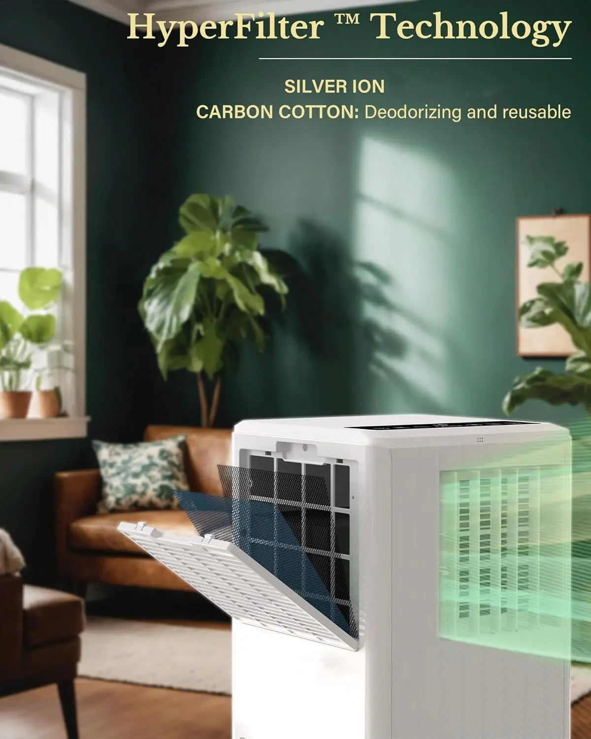 XMSJ Room Portable Air Conditioner 8000 BTU Quiet Cooling