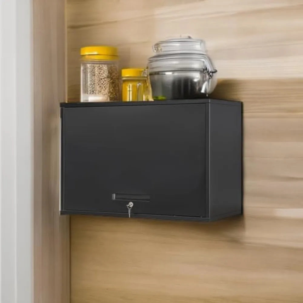 Metal Garage Wall Cabinet With Doors And Shelves Wall Mounted