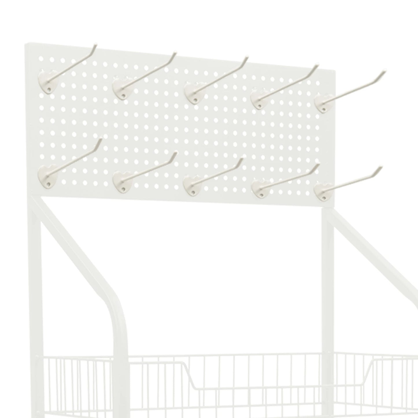 Four Tier Snack Rack Display Organizer Iron Retail Stand