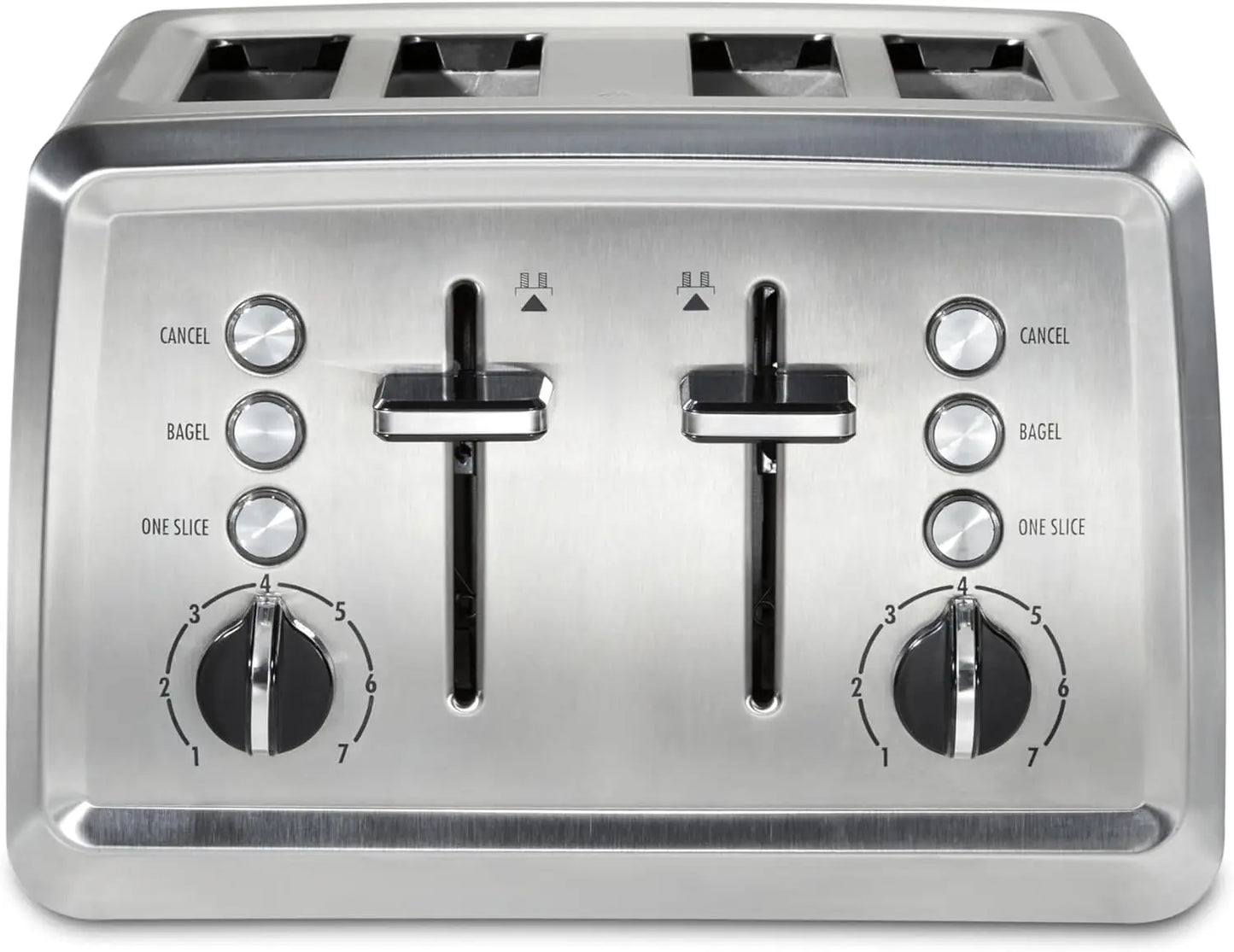 XMSJ 4 Slice Toaster Extra Wide Slots Bagel Setting Auto Shutoff