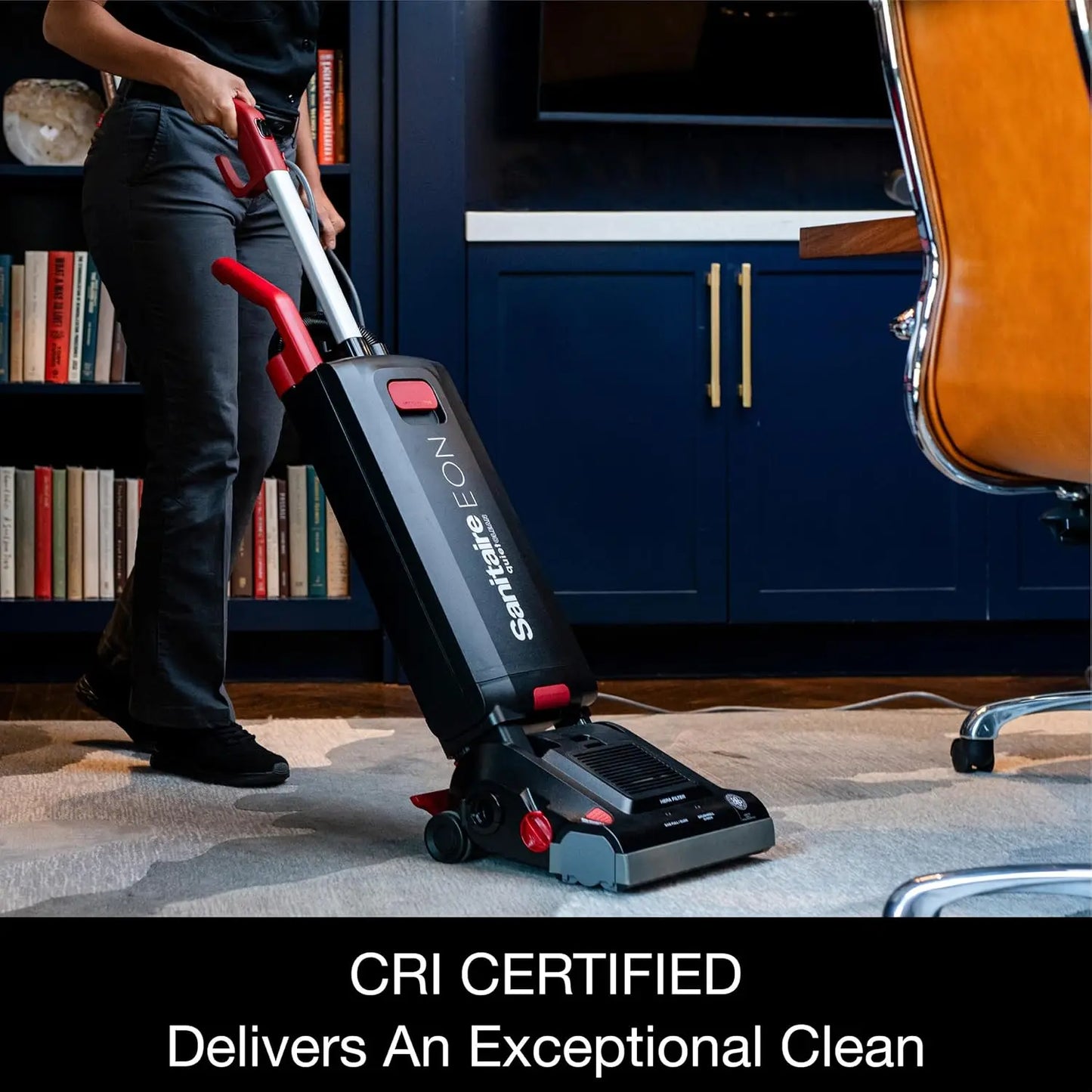 XMSJ Commercial Upright Vacuum Cleaner SC5500B Powerful Suction