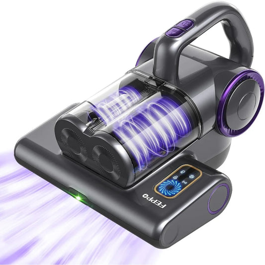 FEPPO Mattress Vacuum Cleaner With UVC Light and HEPA Filter