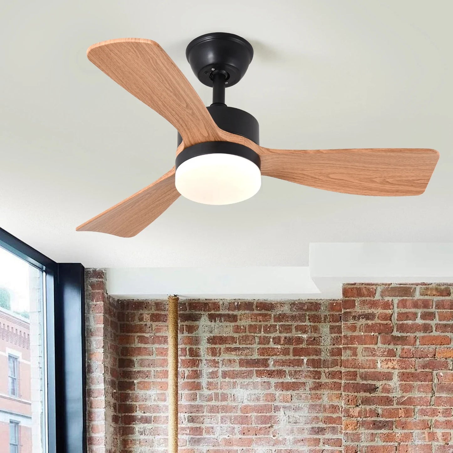 GreeLustr RGB LED Ceiling Fan Light With Remote