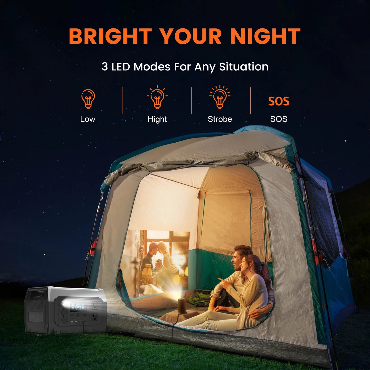 CTOLITY XP1000 Portable Solar Generator Power Station
