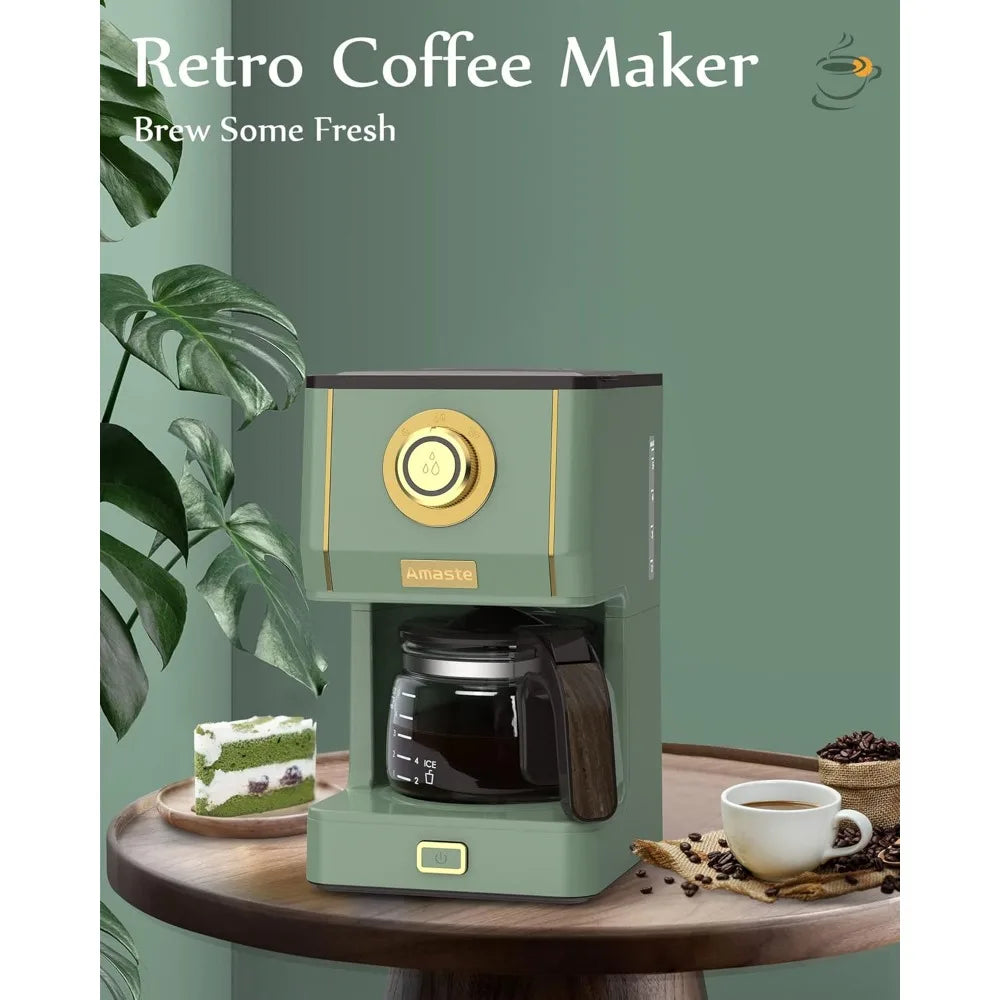 Amaste Drip Coffee Maker Coffee Machine with Adjustable Brew Strength