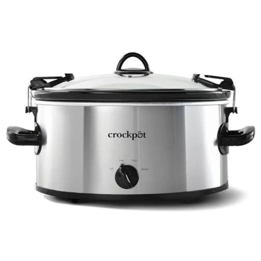 Programmable Kitchen Slow Cooker With Timer And Keep Warm Function