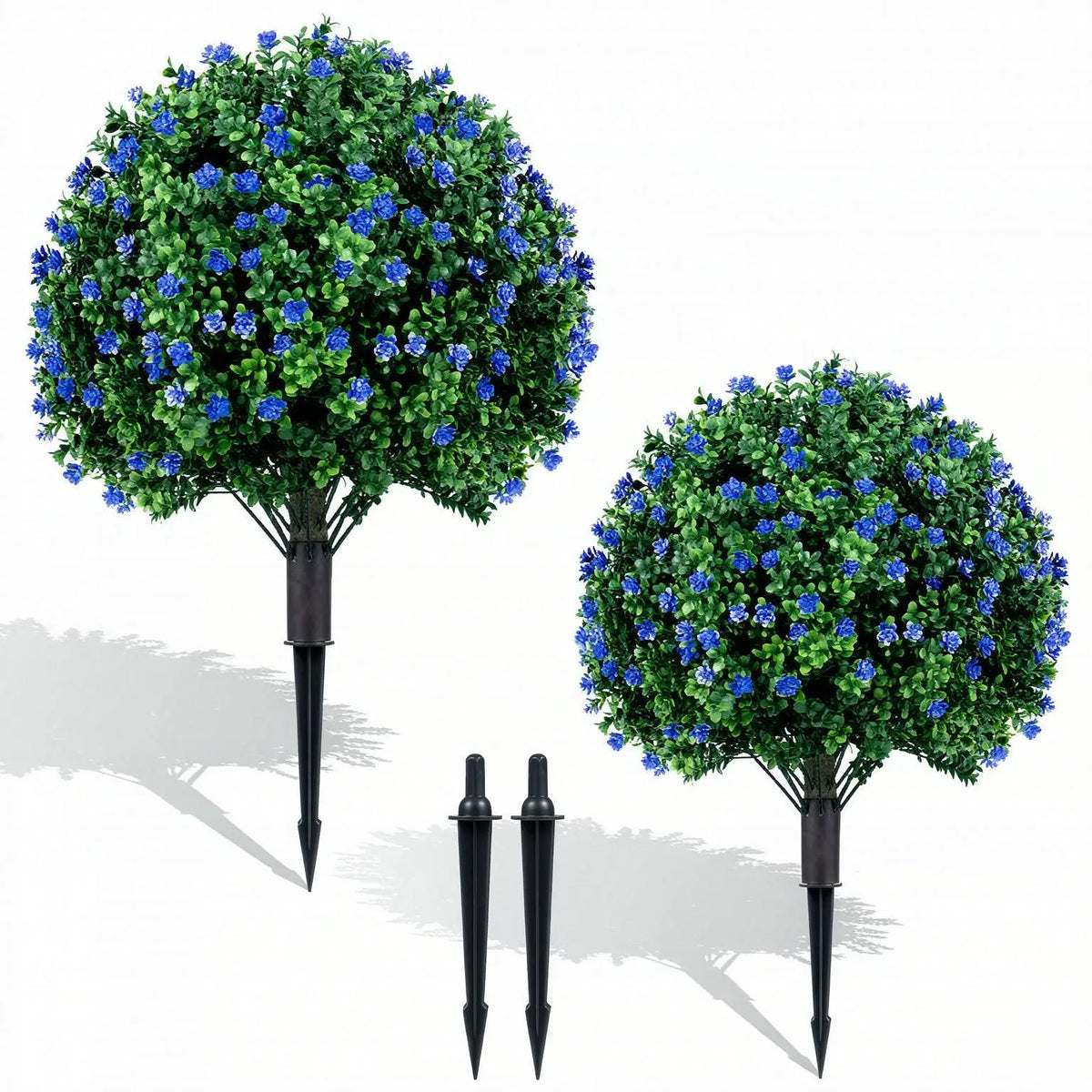 Artificial Camellia Boxwood Topiary Ball Trees For Home Decor