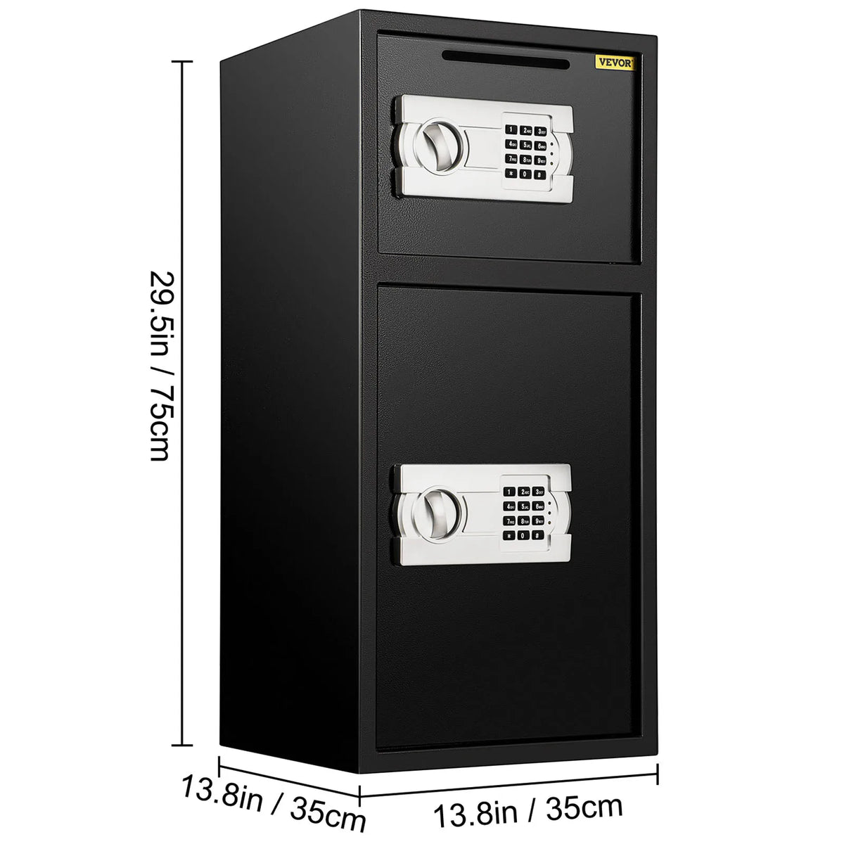 Electronic Safe Deposit Box With Digital Access And Hidden Storage