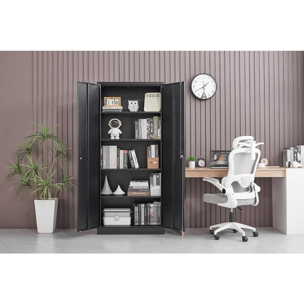 Adjustable Shelves Lockable Metal Storage Cabinet