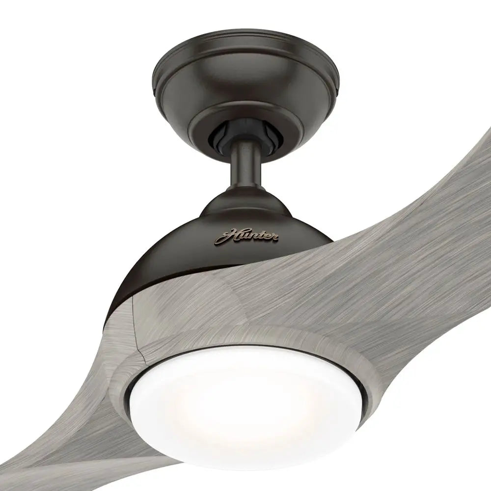 YTYIN Outdoor Ceiling Fan With LED Light Kit And Remote