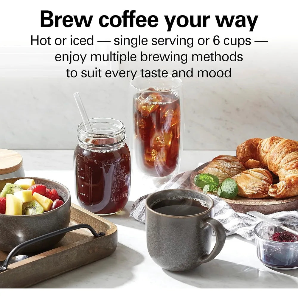 Hamilton Beach 7 In 1 Coffee Maker Seven Ways Brew