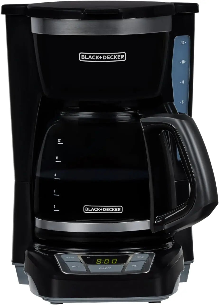 Programmable Digital Coffee Maker With Auto Brew Sneak-A-Cup