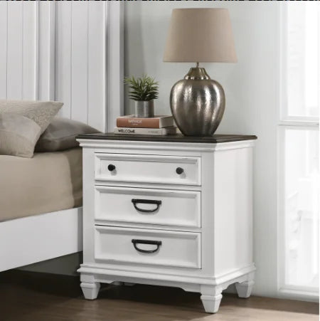 Wood Bedroom Set With Shiplap Panel King Bed Dresser Mirror Nightstands