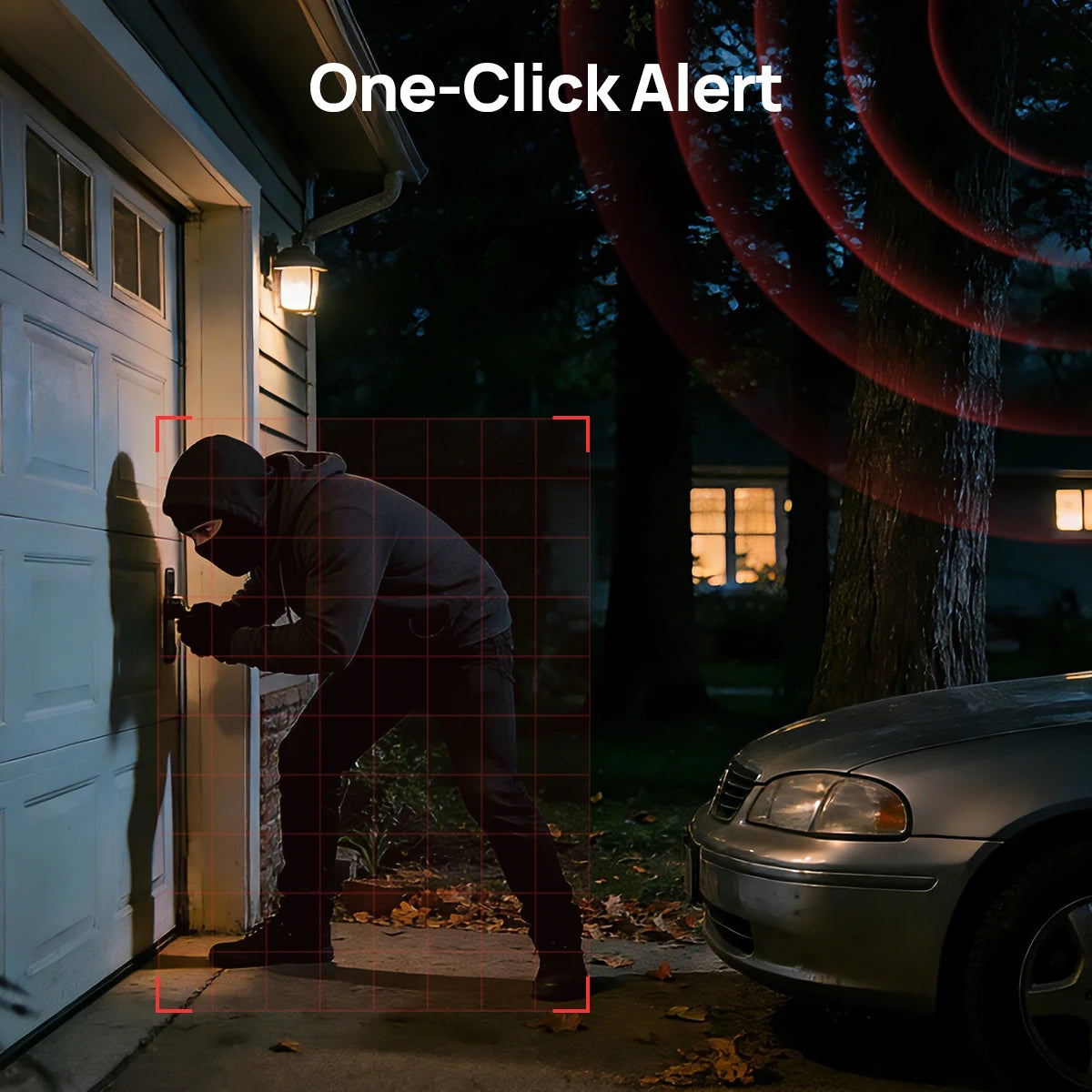 ANNKE Solar Wireless Security Camera Night Vision Two Way Talk