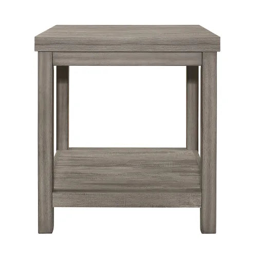 Rustic Three Piece Living Room Coffee and End Table Set