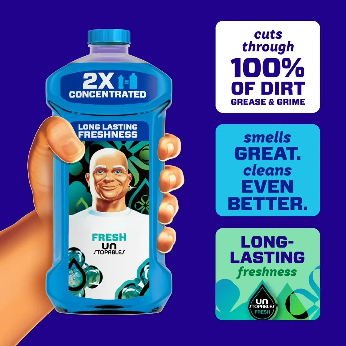 All Purpose Cleaner 2X Concentrated Multi Surface Unstopable Fresh Scent