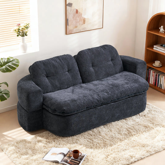 Convertible Sleeper Sofa Bed 2in1 Folding Couch For Living Room