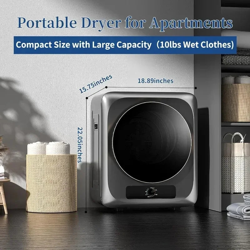 Portable Washing Machine And Dryer Set Fully Automatic Stainless Steel