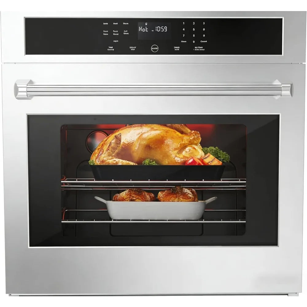 XMSJ Electric Wall Oven Convection 4.8 Cu.Ft Touch Control