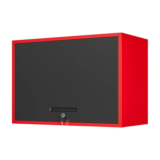 GELU Metal Garage Wall Cabinet With Doors And Shelves
