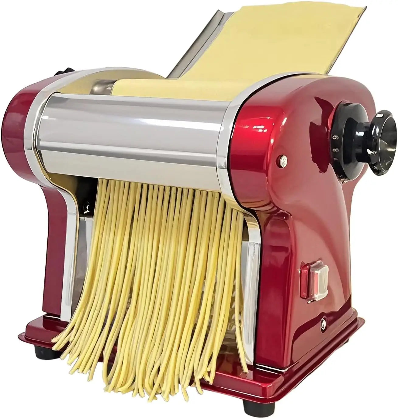 XMSJ Electric Pasta Maker Noodle Dough Press With Cutter 135W